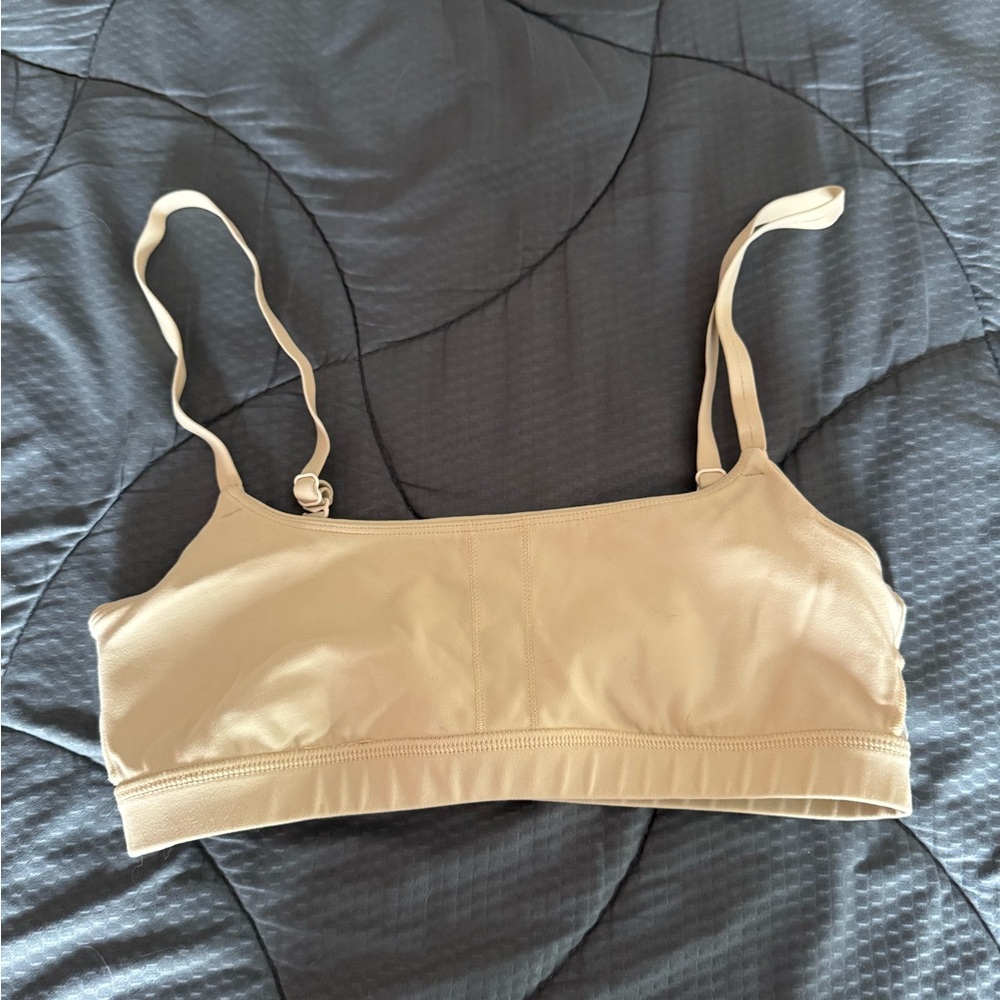CRZ YOGA Light Beige Seamless Bralette